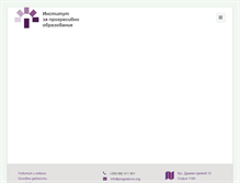 Tablet Screenshot of progresivno.org